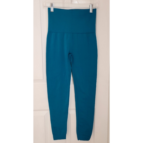 Fleece-line Boutique Blue Leggings One Size - Picture 1 of 8